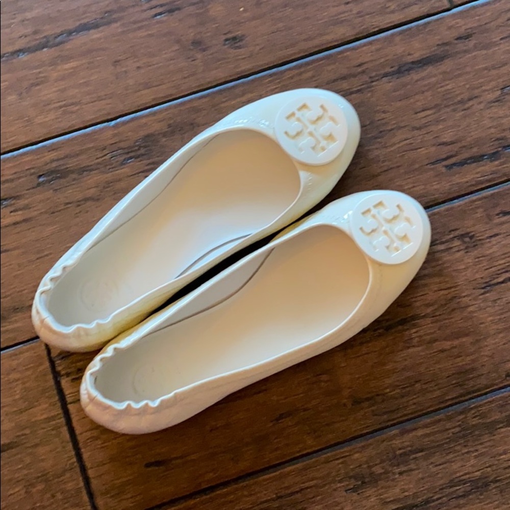 Size 7.5 Tory Burch Minnie Travel Ballet Flat